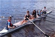 Ben, Robbie, Mina, Lizzy & Will in a quad
