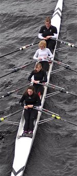 Rachel, Laura, Laura and Ellie - click for larger image