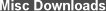 Misc Downloads
