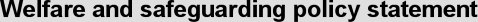 Welfare