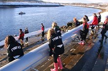 Tyne junior women's crew boating
